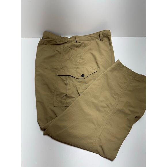 Duluth Trading Co Men’s Nylon Cargo Pants 40X30 Brown Gorpcore Hiking - Picture 1 of 5